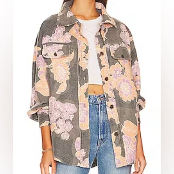 Free People Printed Ruby Jacket - Picture 10 of 12
